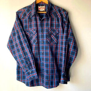 Wrangler vintage cowboy shirt size XXL